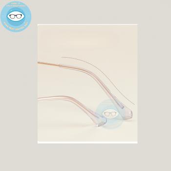 Gọng kính kim loại mã 6207